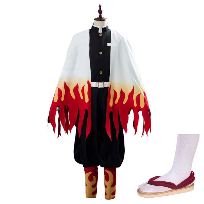 Rengoku Kyoujuro/Kyoujurou Cosplay Costume Outfit