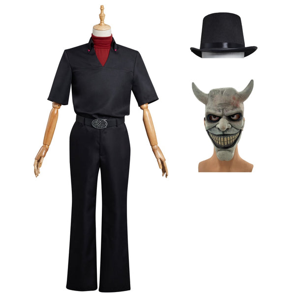 The Black Phone - The Grabber Cosplay Costume Outfits Halloween Carnival Suit