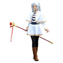 Sousou No Frieren Frieren: Beyond Journey's End Frieren White Outfits Halloween Carnival Suit Cosplay Costume