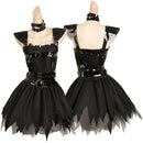 Horror Bishoujo Edward Scissorhands Dress Outfits Halloween Carnival Cosplay Costume