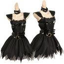 Horror Bishoujo Edward Scissorhands Dress Outfits Halloween Carnival Cosplay Costume