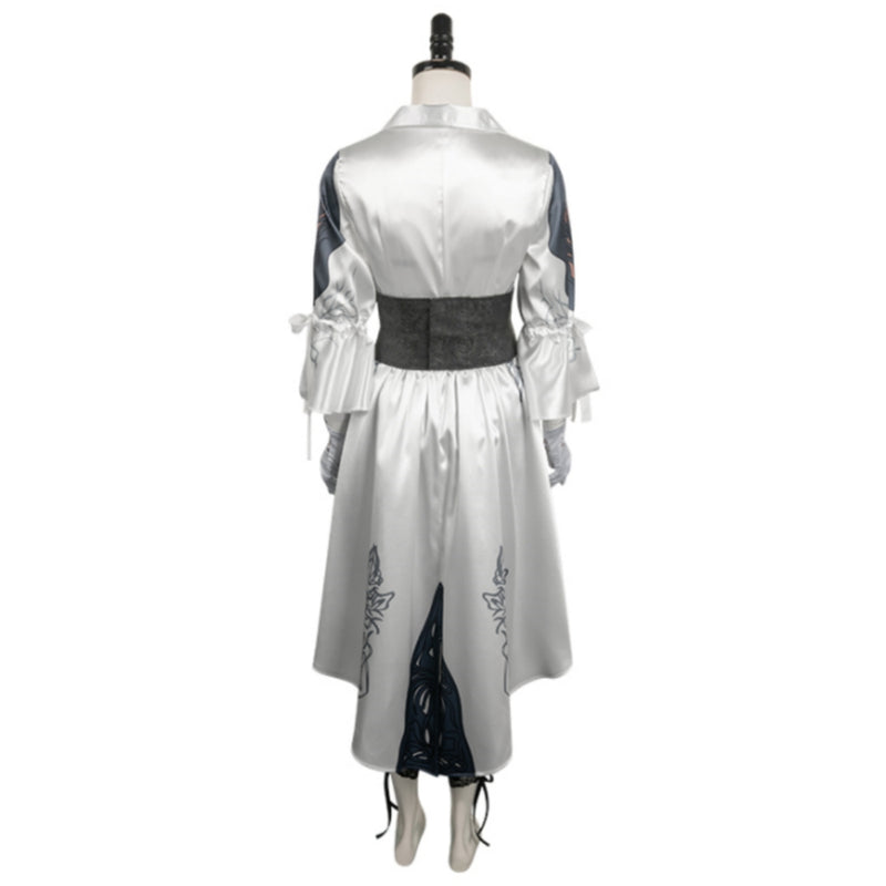 Tekken 8 Game Jun Kazama Women White Outfit Party Carnival Halloween Cosplay Costume
