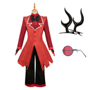 Hazbin Hotel Alastor Cosplay Headband Halloween Carnival Costume Accessories