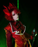 Hazbin Hotel 2024 Alastor Red Outfits Halloween Party Carnival Cosplay Costume