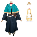 Delicious in Dungeon Marcille Women Dress Outfit Party Carnival Halloween Cosplay Costume