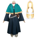 Delicious in Dungeon Marcille Women Dress Outfit Party Carnival Halloween Cosplay Costume