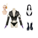 One Piece Egghead Arc Nico Robin Women Balck Suit Party Carnival Halloween Cosplay Costume