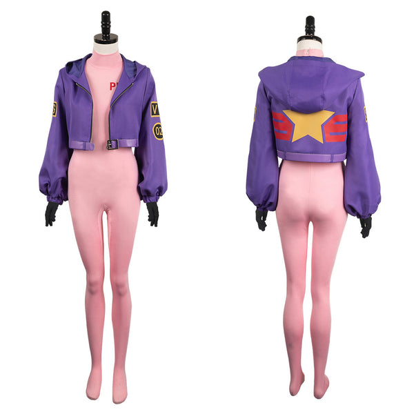 One Piece Anime Lilith Women Pink Set Party Carnival Halloween Cosplay Costume