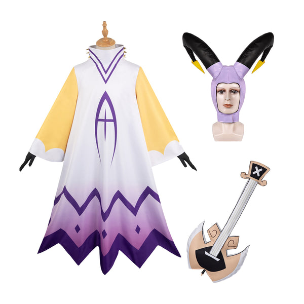 Hazbin Hotel Adam Purple Outfits Party Carnival Halloween Cosplay Costume