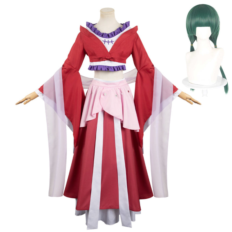 The Apothecary Diaries Maomao Women Red Dress Set Party Carnival Halloween Cosplay Costume