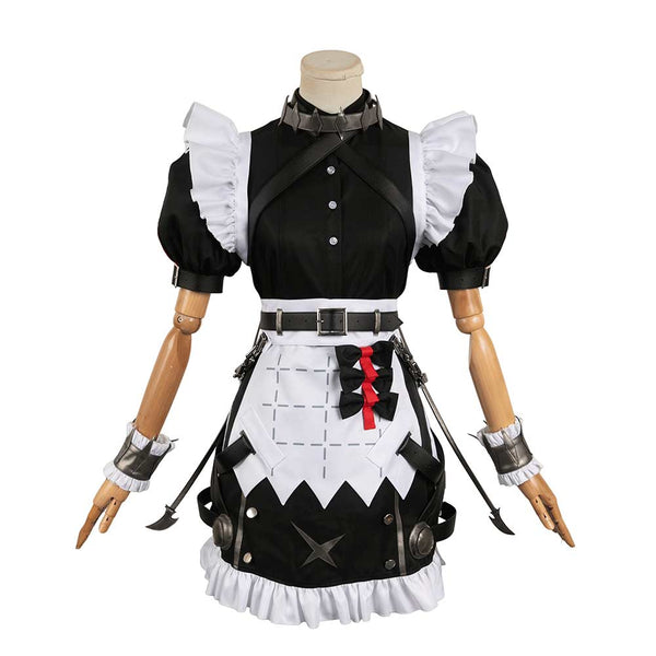 Zenless Zone Zero Ellen Joe Women Black Maid Set Party Carnival Halloween Cosplay Costume