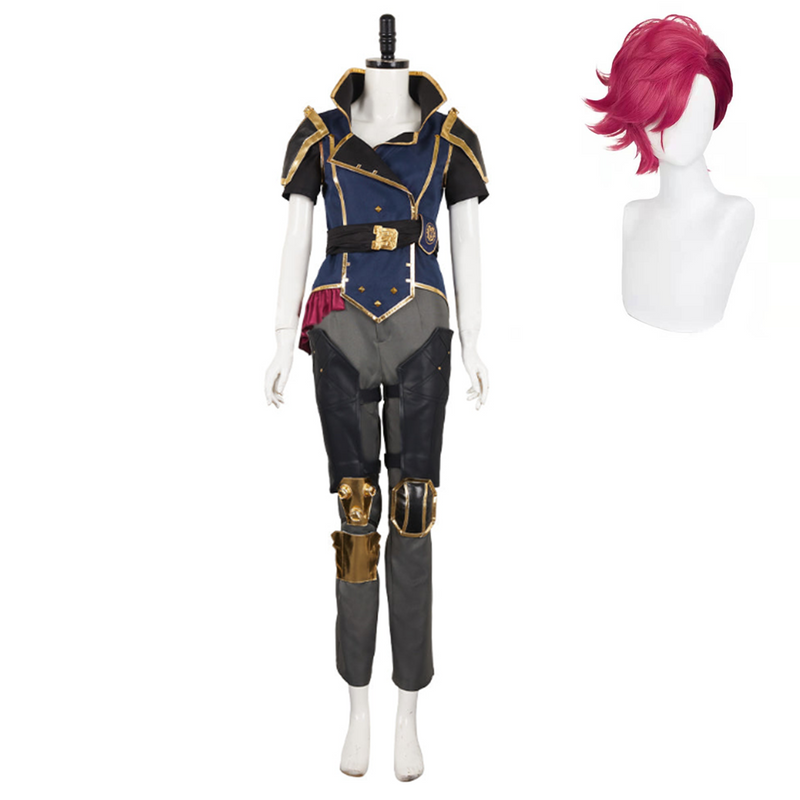 Arcane: League of Legends Season 2 (2024) Vi The Piltover Enforce Women Outfit Cosplay Costume