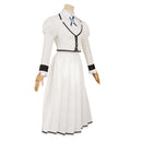 Rock Is a Lady's Modesty 2025 Lilisa Suzunomiya Women White Dress Cosplay Costume