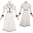 Rock Is a Lady's Modesty 2025 Lilisa Suzunomiya Women White Dress Cosplay Costume