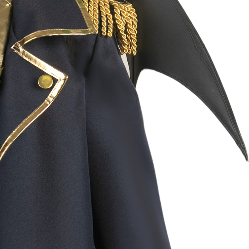 Blue Lock Nagi Seishiro Dark Blue Devil Outfit Party Carnival Halloween Cosplay Costume Blue Lock Nagi Seishiro Dark Blue Devil Outfit Party Carnival Halloween Cosplay Costume