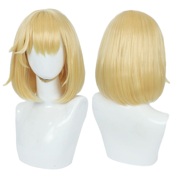 Anime Cosplay Short Wig Heat Resistant Synthetic Hair Carnival Halloween Party Props