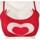 Hazbin Hotel Cherri Bomb Women Red Swimsuit Party Carnival Halloween Cosplay Costume