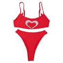 Hazbin Hotel Cherri Bomb Women Red Swimsuit Party Carnival Halloween Cosplay Costume