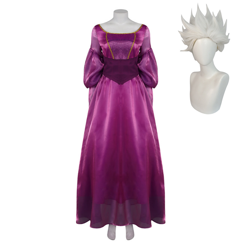 2023 Ursula Vanessa Purple Dress Cosplay Costume Halloween Costume