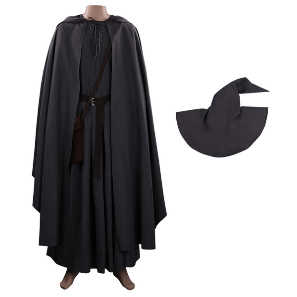 The Hobbit Gandalf Wizard Outfits Halloween Cosplay Costume