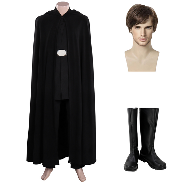 Mando Luke Skywalker Outfits Halloween Carnival Suit Cosplay Costume