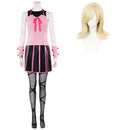 Cosplay Costume Lucy Steel Steel Ball Run Pink Women Halloween Carnival Party Outfits