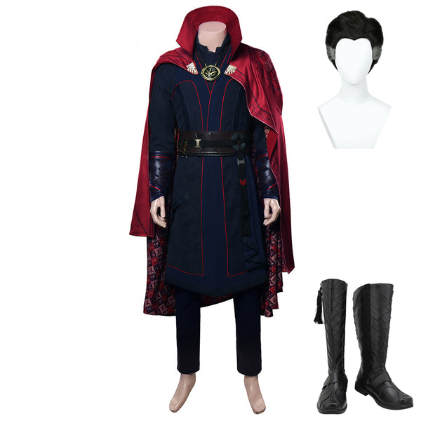 Dr Strange Cosplay Costume Outfits Halloween Carnival Suit