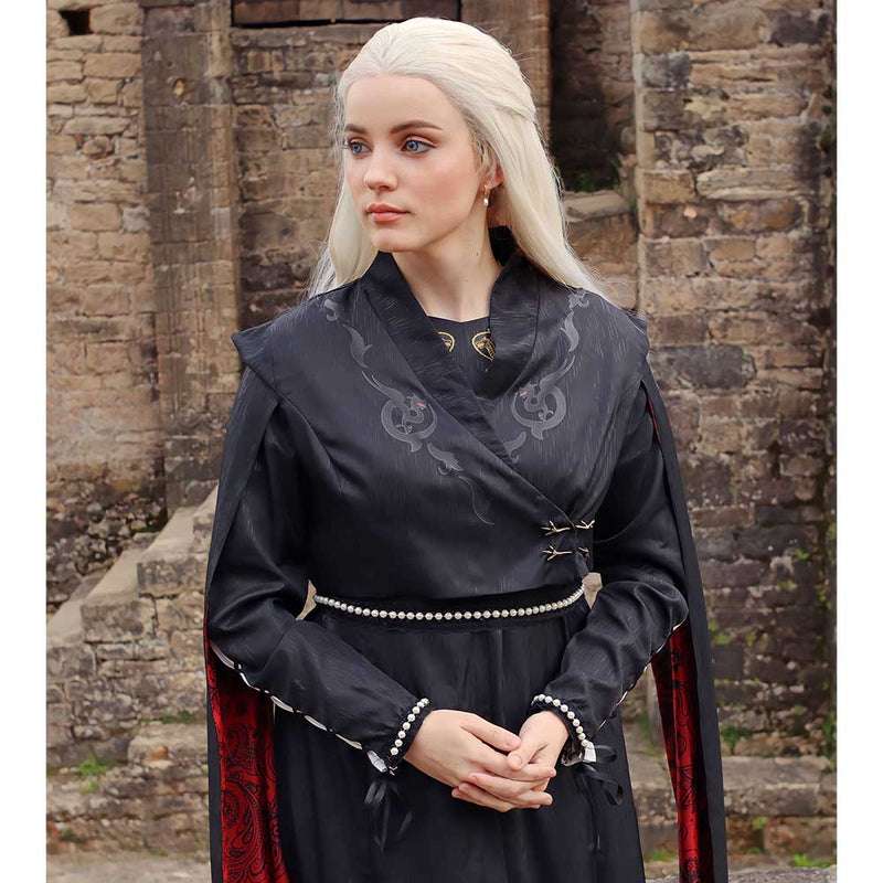 House of the Dragon Rhaenyra Targaryen Cosplay Costume Outfits Halloween Carnival Party Suit