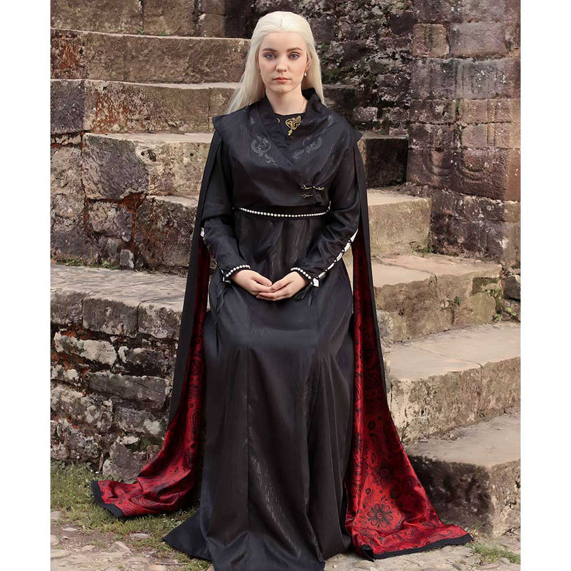 House of the Dragon Rhaenyra Targaryen Cosplay Costume Outfits Halloween Carnival Party Suit