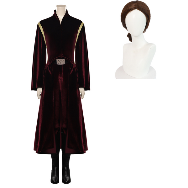 Padme Amidala Handmaiden Battle Dress Halloween Carnival Suit Cosplay Costume