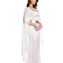 Leia Organa Medal Ceremony Dress White Dress Cosplay Costume