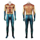 Aquaman Arthur Curry Printed Jumpsuit Outfits Halloween Carnival Cosplay Costume