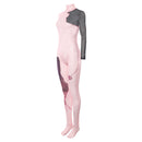Cosplay Costume Mizi Sua Zombie Stage Scar Bodysuit Printed Jumpsuit Pink Women Halloween Carnival Party Outfits