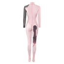 Cosplay Costume Mizi Sua Zombie Stage Scar Bodysuit Printed Jumpsuit Pink Women Halloween Carnival Party Outfits