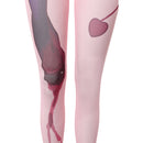 Cosplay Costume Mizi Sua Zombie Stage Scar Bodysuit Printed Jumpsuit Pink Women Halloween Carnival Party Outfits
