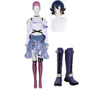 OW 2 LE SSERAFIM Kiriko Women Top Pants Set Party Carnival Halloween Cosplay Costume