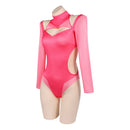 Invincible Atom Eve Women Pink One-piece Swimsuit Cosplay Costume Outfits Halloween Carnival Suit