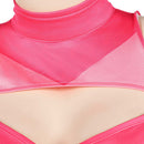 Invincible Atom Eve Women Pink One-piece Swimsuit Cosplay Costume Outfits Halloween Carnival Suit