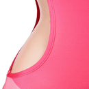 Invincible Atom Eve Women Pink One-piece Swimsuit Cosplay Costume Outfits Halloween Carnival Suit