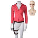 The Last of Us Ellie Women Red Shirt Set Carnival Halloween Cosplay Costume
