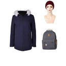 The Last of Us Ellie Women Blue Coat Carnival Halloween Cosplay Costume