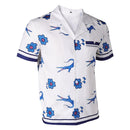 The White Lotus Season 3 (2025) Rick Hatchett Lochlan Ratliff Printed Shirt Cosplay Costume
