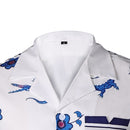 The White Lotus Season 3 (2025) Rick Hatchett Lochlan Ratliff Printed Shirt Cosplay Costume