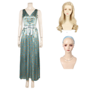 Final Destination: Bloodlines Iris Campbell Women Green Dress Carnival Halloween Cosplay Costume