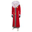 Hazbin Hotel 2024 Valentino Red Coat Party Carnival Halloween Cosplay Costume