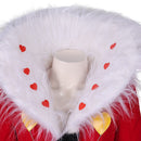 Hazbin Hotel 2024 Valentino Red Coat Party Carnival Halloween Cosplay Costume