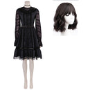 Beetlejuice 2 Lydia Deetz Musical Black Dress Carnival Halloween Cosplay Costume