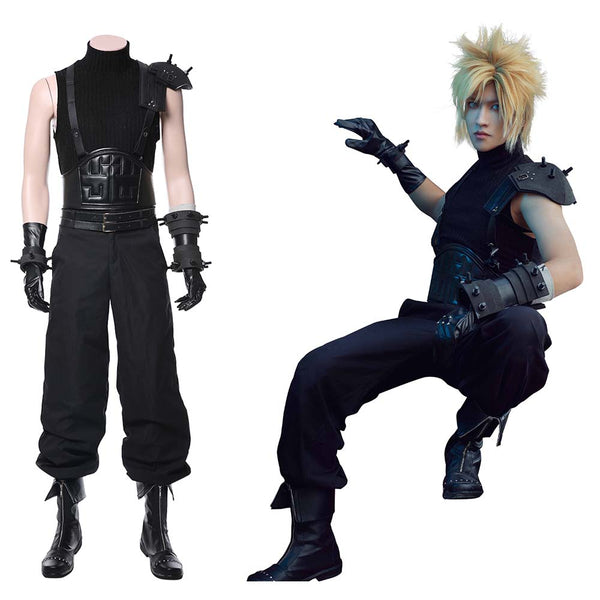 Final Fantasy VII Remake Version Cloud Strife Cosplay Costume