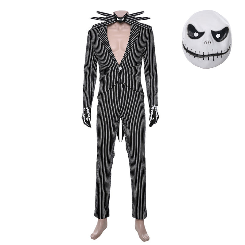 The Nightmare Before Christmas Jack Skellington Suit Cosplay Costume