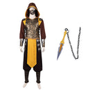 Cosplay Costume Scorpion Mortal Kombat 2 (2026) Fullset Yellow Men Halloween Carnival Party Outfits